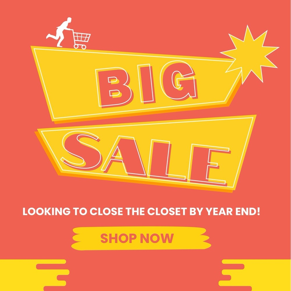 ❤️‍🔥 PRICE CUTS! Closing closet soon!